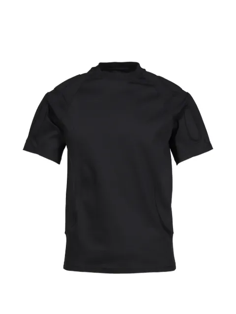 HELIOT EMIL padded raglan-sleeve t-shirt Black SS26M09163BLK