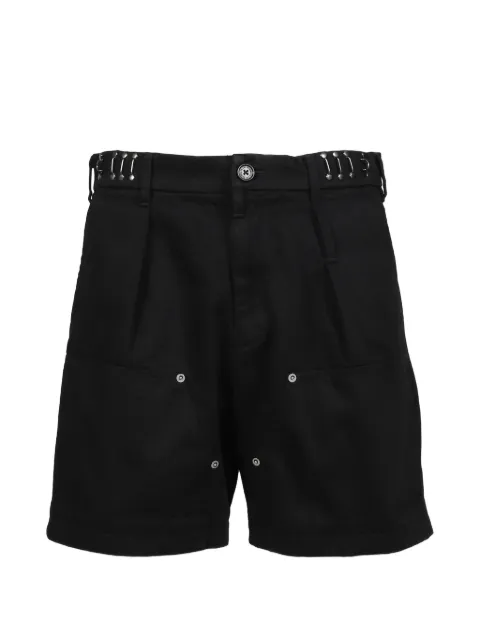 DAIRIKU double-knee chino shorts Black CP5