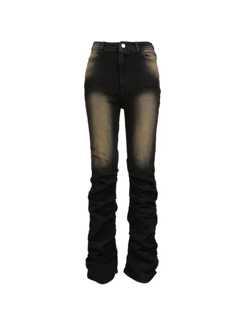 VIVAMUS faded flared jeans Black VM26SSPT002