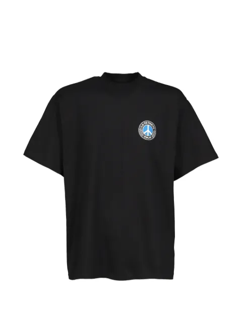 SWJP BMW Peace cotton T-shirt Black SW26SS31