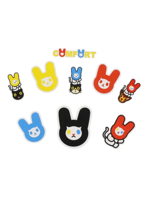 COMFORT Kiyong sticker pack White 3POBSTP03MULTI
