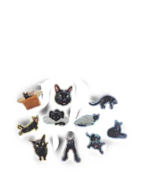 COMFORT Piyong glitter stickers Black 5POBSTP01BLK