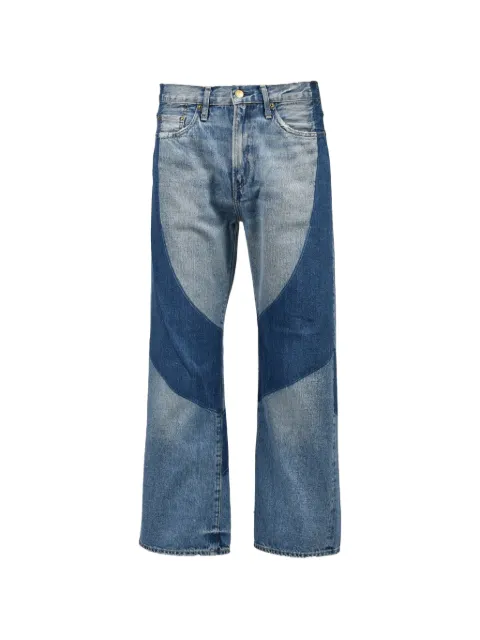 Dear BORO distressed panelled jeans Blue 7936110004BLU