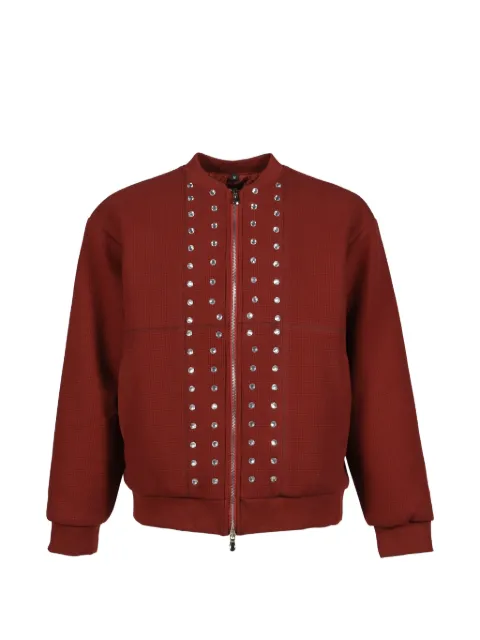 The Edge of Earth™ Barilouche crystal-embellished quilted jacket Red 86043BUR