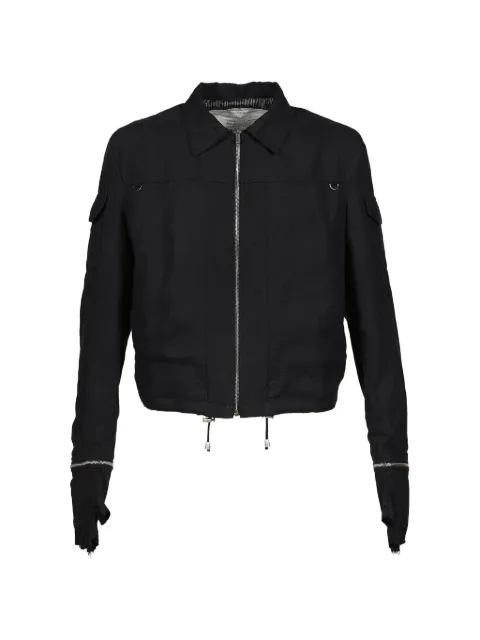 UNDER THE SIGN Wasteland gloved tactical jacket Black RP009001BLK