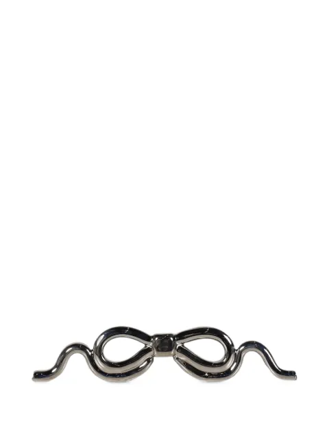 YESCERAMIC ribbon incense holder Silver YESACC09