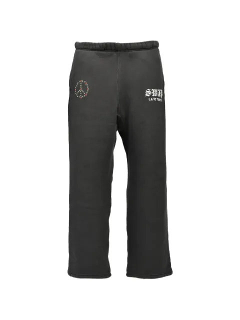 SWJP stud-embellished track pants Grey SW25FWPEXCLUSIVEGRY