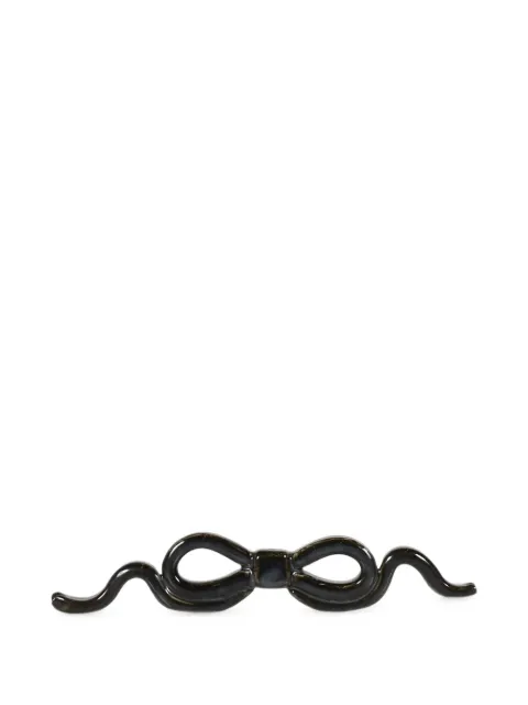 YESCERAMIC ribbon incense holder Black YESACC08