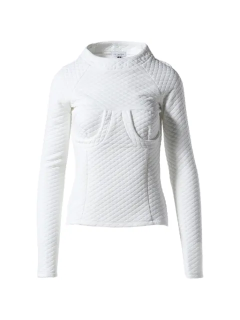 Lucila Safdie Dakota quilted sweater White LUCILASAFADIE5WHT