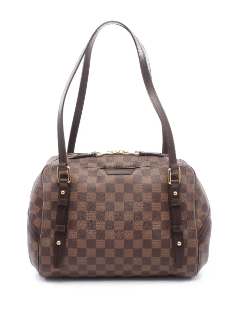 Louis Vuitton Pre-Owned 2010 Damier Ebene Rivington GM shoulder bag Brown A8JZGYF2B21OO0SE