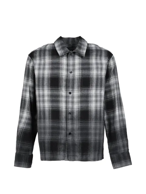CEDARWOOD Dusk flannel shirt Black CW2601ST01BLK