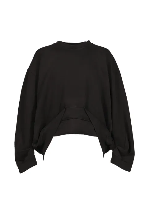 marina yee oversized sweater Black SS260010BLK