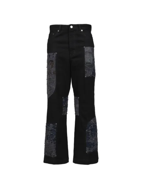 Dear BORO patchwork trousers Black 7936110002