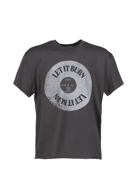 CEDARWOOD graphic-print T-shirt Grey CW25SSCS02WASHEDBLK