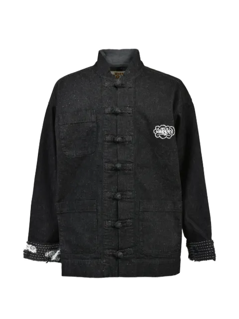 Dear BORO x Eric Haze Kung-Fu denim jacket Black 7931EXCLUSIVEBLK