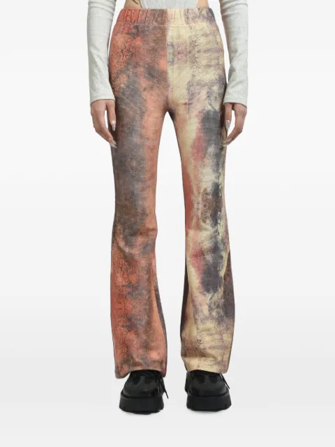 VIVAMUS Earth tie-dye flared trousers Orange VM25SSPT024