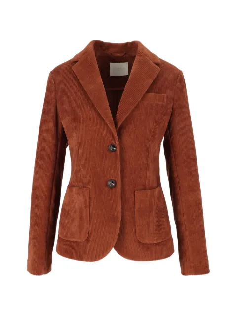 Circolo 1901 long-sleeve corduroy blazer Brown FD4074