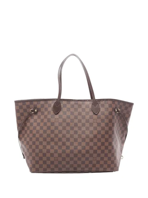 Louis Vuitton Pre-Owned 2008 Damier Ebene Neverfull GM tote bag Brown V4L579OSBNU2DARH