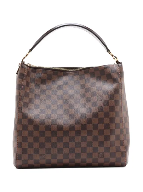 Louis Vuitton Pre-Owned 2014 Damier Ebene Portobello PM shoulder bag Brown OJ3LCKAWIWA1K7PK