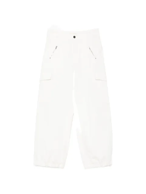 Barena drawstring-cuff cargo pants White PAD57622635500