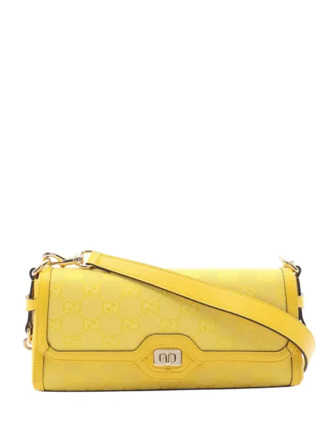 Gucci Pre-Owned 2016-2026 GG Canvas Luce shoulder bag Yellow KBX3BNWANR7XL5HL