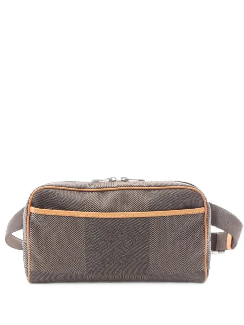 Louis Vuitton Pre-Owned 2012 Acrobat Damier Géant Terre belt bag Brown 1101832AR1192