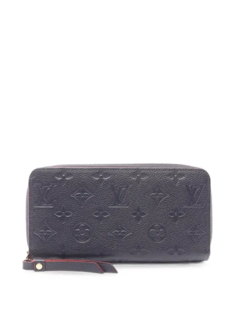 Louis Vuitton Pre-Owned 2017 Monogram Empreinte Zippy wallet Blue 1101708SP1187