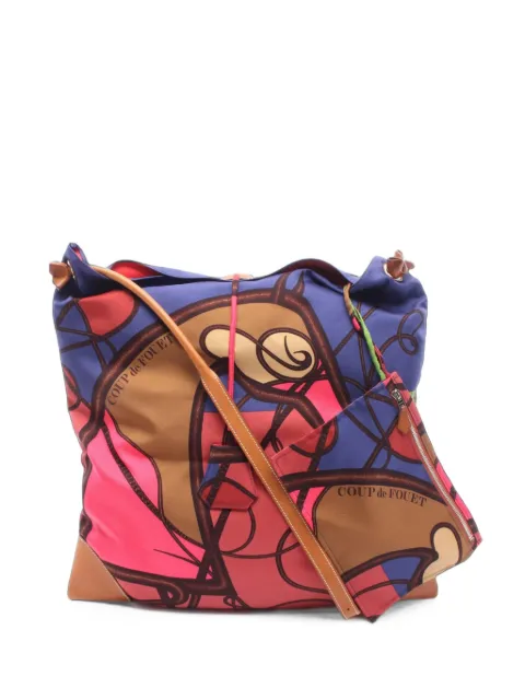 Hermès Pre-Owned 2013 Silky City MM shoulder bag Blue 1103309QINSQUARE