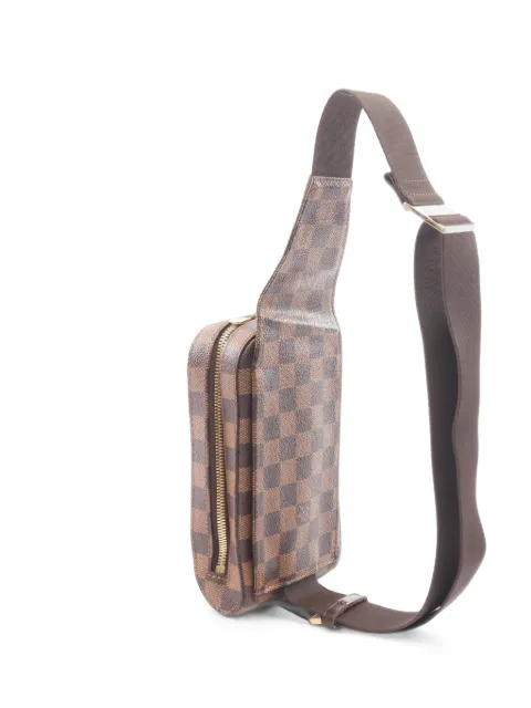 Louis Vuitton Pre-Owned 2004 Damier Ebene Geronimos sling bag Brown 1102070CA0024