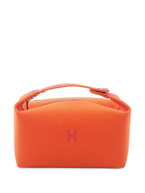 Hermès Pre-Owned 2010s GM Bride a Brac clutch bag Orange 1102085