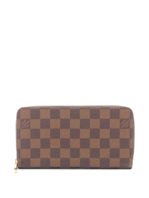 Louis Vuitton Pre-Owned 2019 Damier Ebene Zippy wallet Brown 1102091GI1129