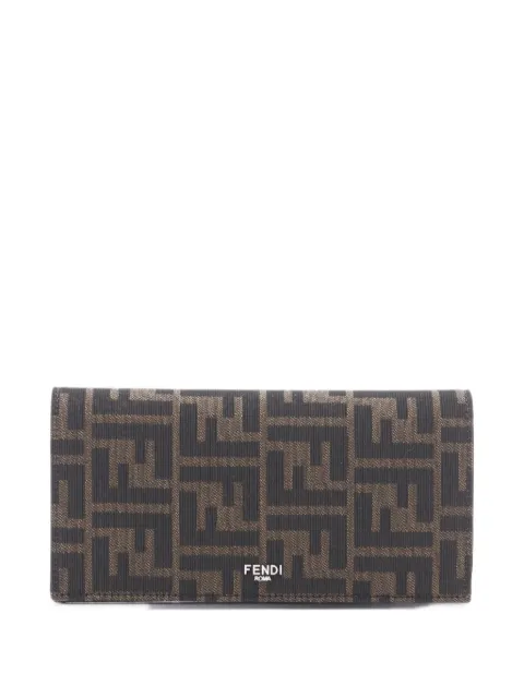 Fendi Pre-Owned FF Zucca Bi-fold wallet Brown 1102013