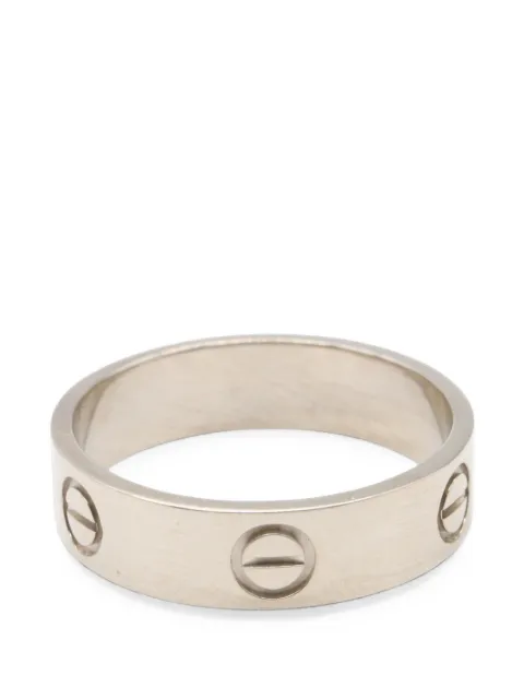 Cartier 2010s Love ring Silver 1102641IEO261