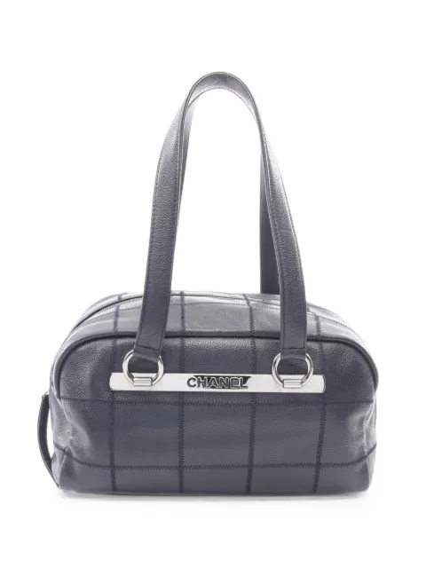 CHANEL Pre-Owned 2004-2005 mini Chocolate Bar handbag Blue 11033329288361