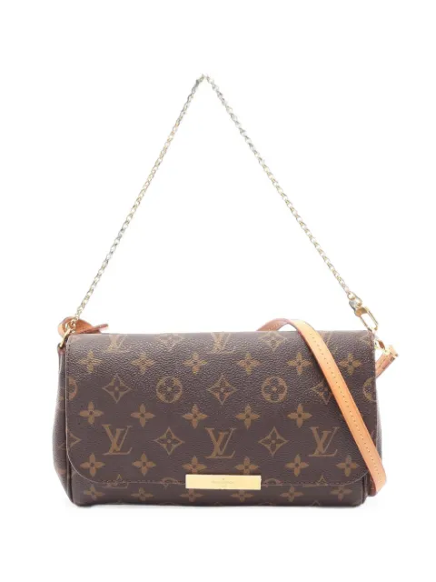 Louis Vuitton Pre-Owned 2012 MM Favorite Monogram shoulder bag Brown 1102473DU4172