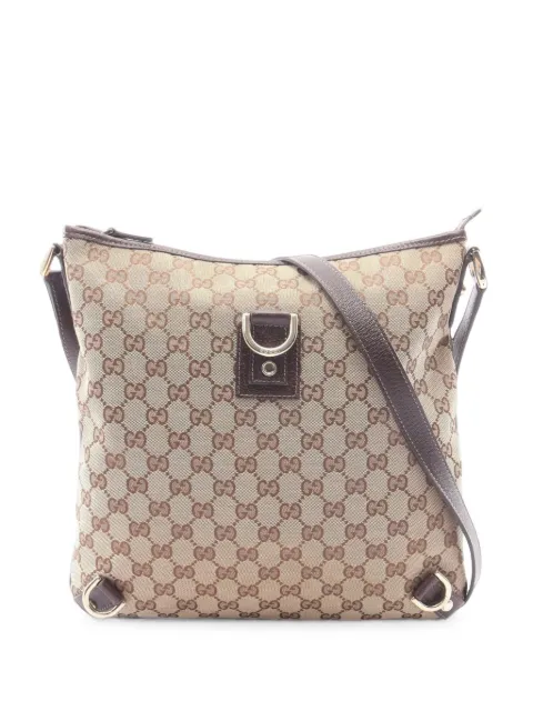 Gucci Pre-Owned Abby GG canvas shoulder bag Neutrals 1101829