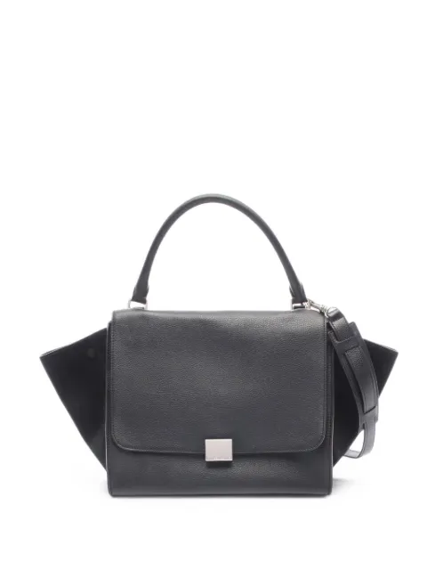 Celine Pre-Owned 2000s medium Trapeze tote bag Black 1102433