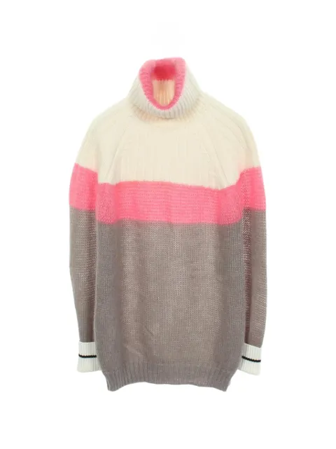 Fendi Pre-Owned 2010s ribbed turtleneck sweater Grey 1089018