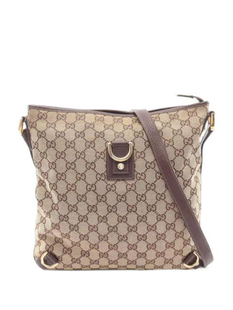 Gucci Pre-Owned 2000s Abbey GG canvas shoulder bag Neutrals 1099701