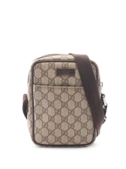 Gucci Pre-Owned 2000s GG Plus cross body bag Neutrals 1102530