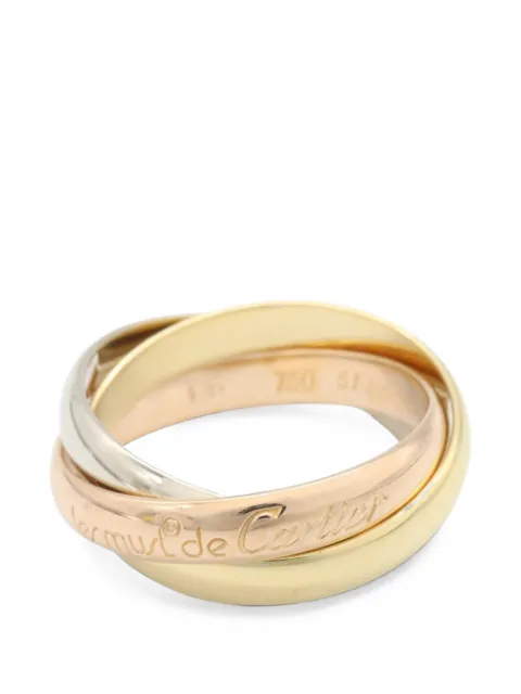 Cartier 2010s Trinity ring Gold 1102646A0942E