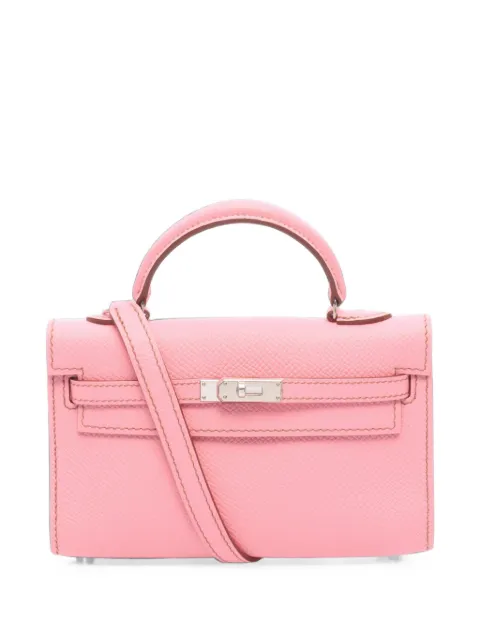 Hermès Pre-Owned 2011 Tiny Kelly shoulder bag Pink 1103613OINSQUARE