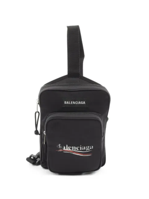 Balenciaga Pre-Owned Explorer crossbody bag Black 1101976
