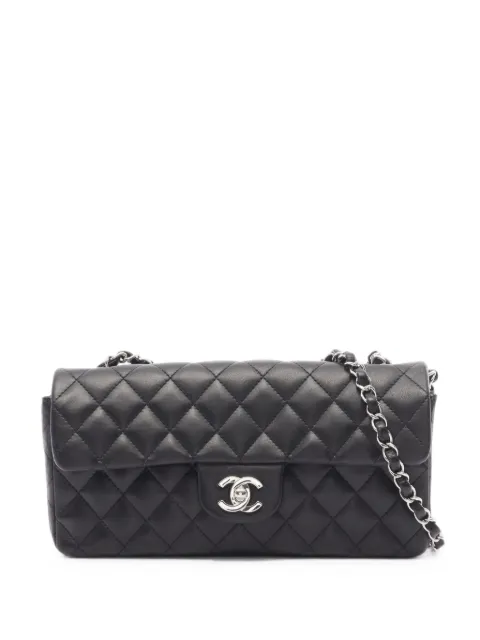 CHANEL Pre-Owned 2005-2006 Matelassé chain shoulder bag Black 110368710993363