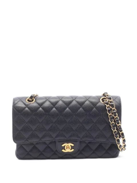 CHANEL Pre-Owned 2014 Matelassé Caviar shoulder bag Black 110324319289718