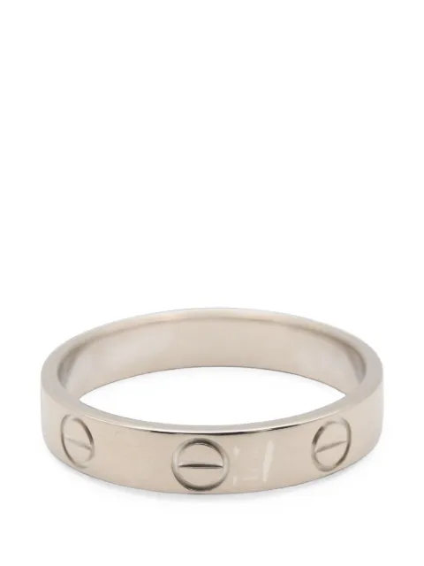 Cartier 2010s mini Love ring Silver 1101054EEH620