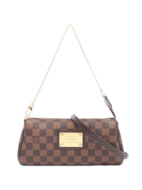 Louis Vuitton Pre-Owned 2010 Eva Damier Ebene shoulder bag Brown 1102478DU4100