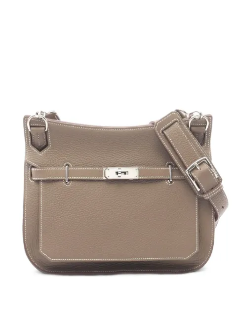 Hermès Pre-Owned 2010 28 Jypsiere shoulder bag Neutrals 1102350NINSQUARE