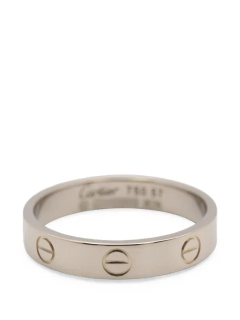 Cartier 2010s Love ring Silver 1101074CV3610