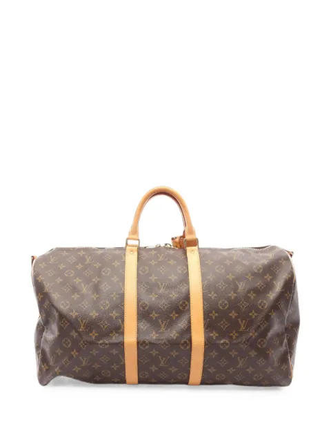 Louis Vuitton Pre-Owned 2006 Monogram Keepall 55 luggage bag Brown 1102412MB1026